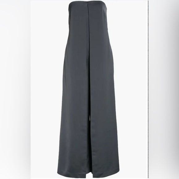 Club Monaco Strapless Satin jumpsuit New Size 2 - Picture 13 of 16